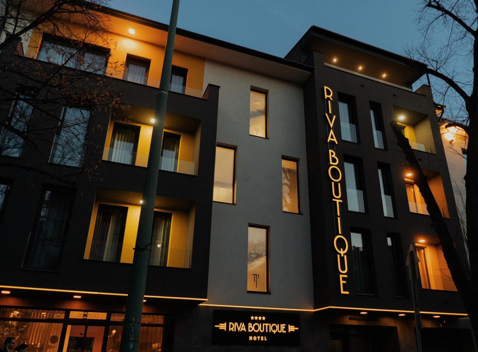 Riva Boutique Hotel Szeged Ngoại thất bức ảnh